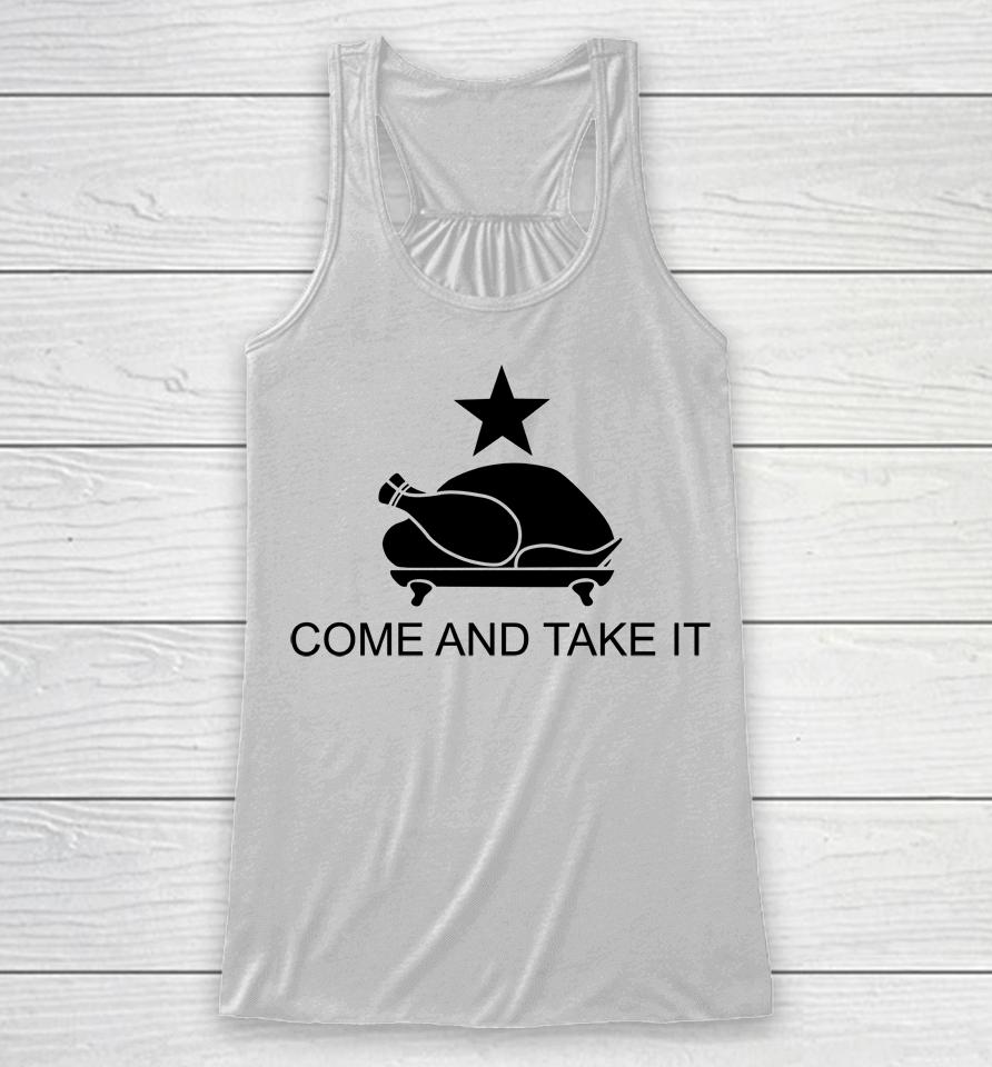 Come And Take It Racerback Tank