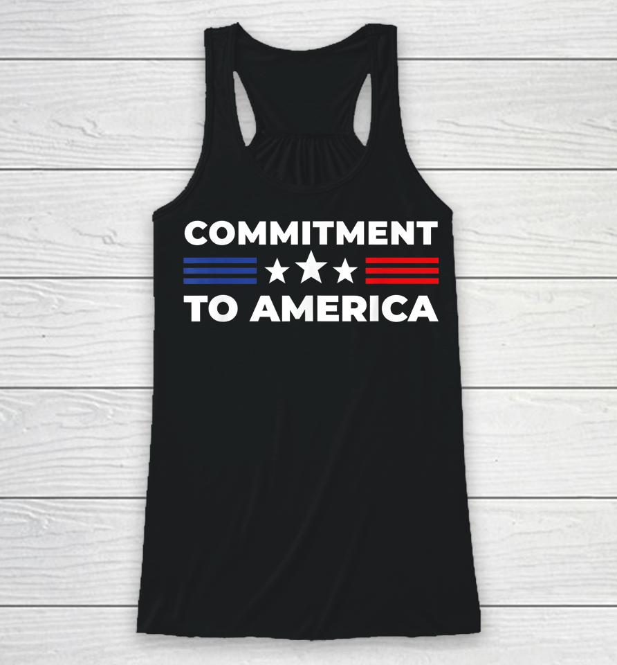 Commitment To America Racerback Tank