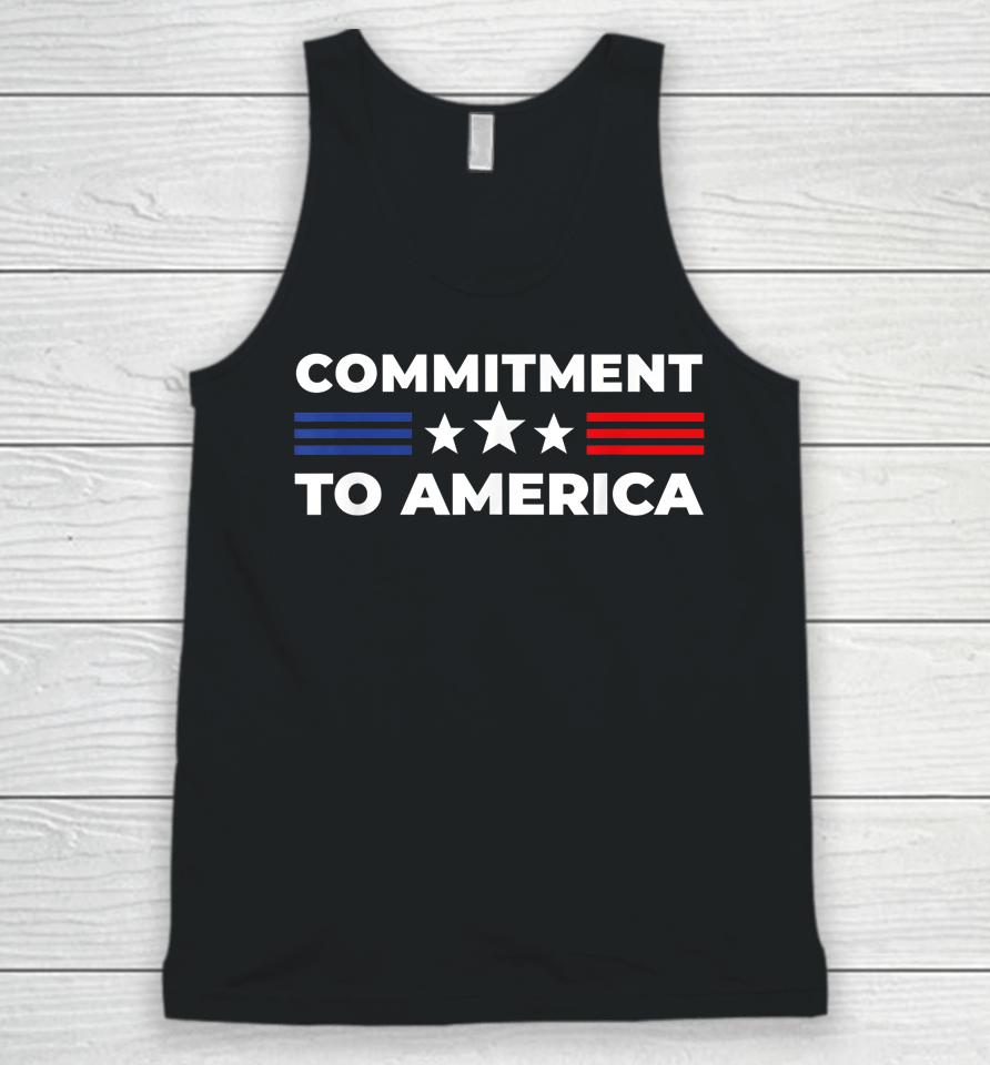 Commitment To America Unisex Tank Top