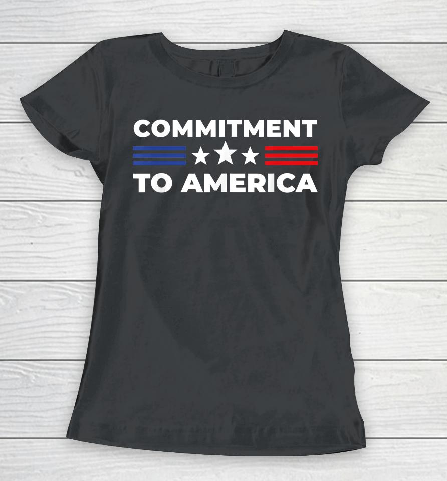 Commitment To America Women T-Shirt
