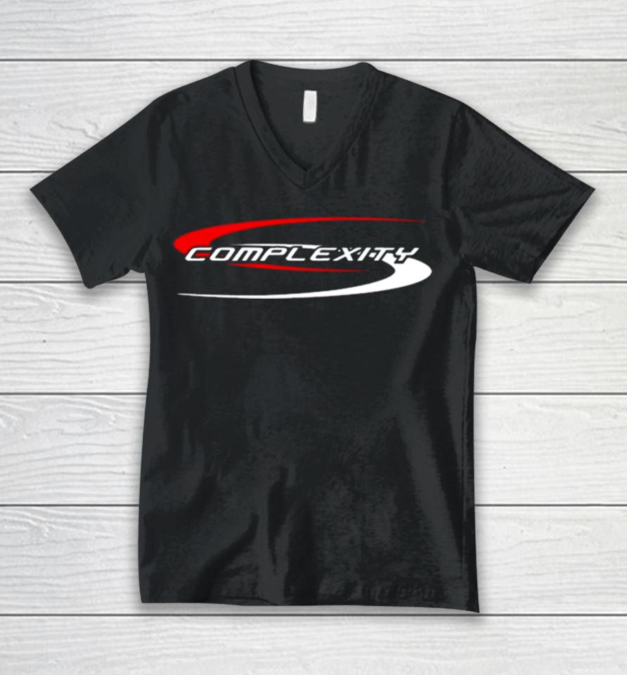 Complexity 2011 Throwback Unisex V-Neck T-Shirt