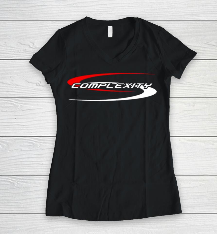 Complexity 2011 Throwback Women V-Neck T-Shirt
