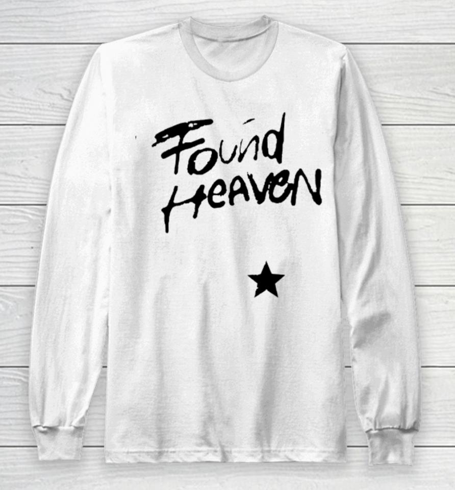 Conan Gray Merch Found Heaven Star Long Sleeve T-Shirt