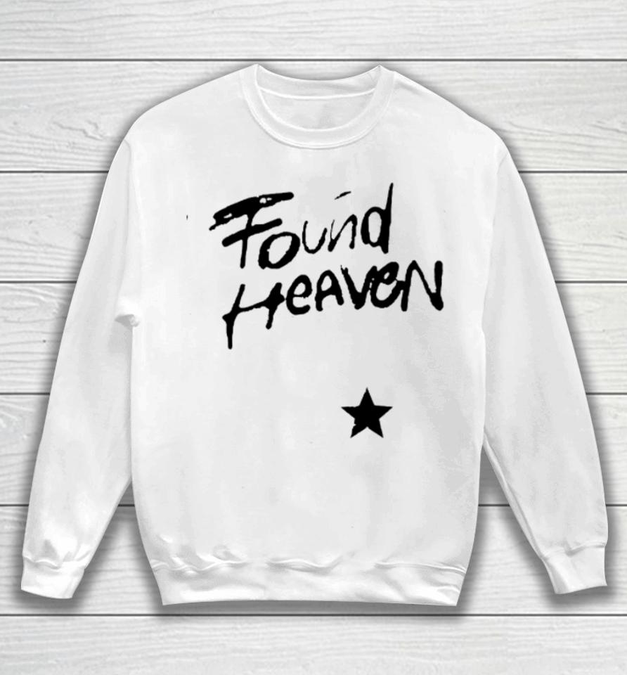 Conan Gray Merch Found Heaven Star Sweatshirt