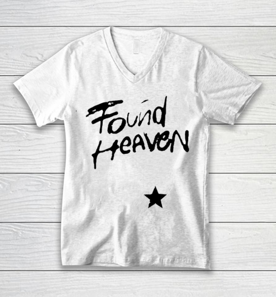 Conan Gray Merch Found Heaven Star Unisex V-Neck T-Shirt