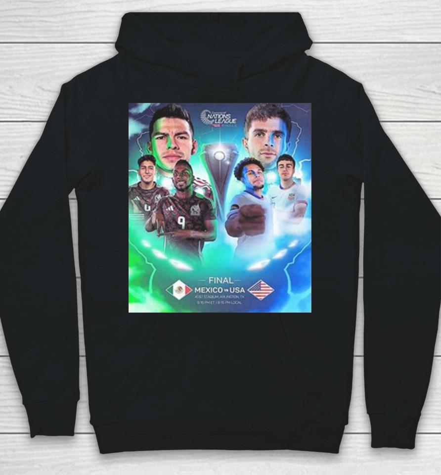 Concacaf Nations League Final Mexico Vs Usa 2024 Hoodie
