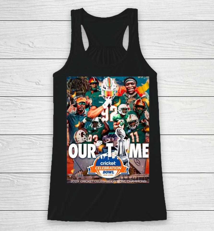Congrats Florida A And M Rattlers Football For The Cricket Celebration Bowl Champions 2023 Racerback Tank