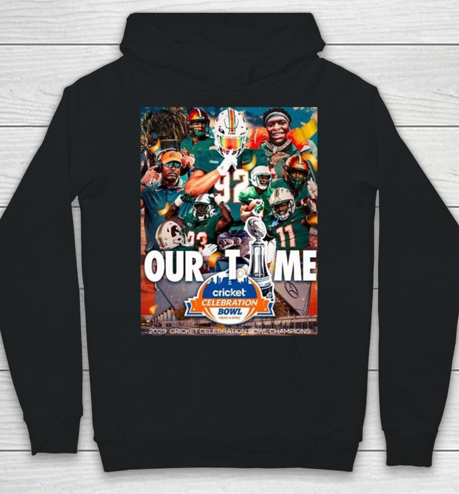 Congrats Florida A And M Rattlers Football For The Cricket Celebration Bowl Champions 2023 Hoodie