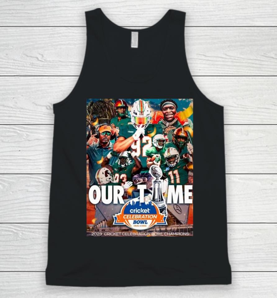 Congrats Florida A And M Rattlers Football For The Cricket Celebration Bowl Champions 2023 Unisex Tank Top