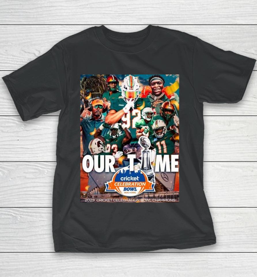 Congrats Florida A And M Rattlers Football For The Cricket Celebration Bowl Champions 2023 Youth T-Shirt