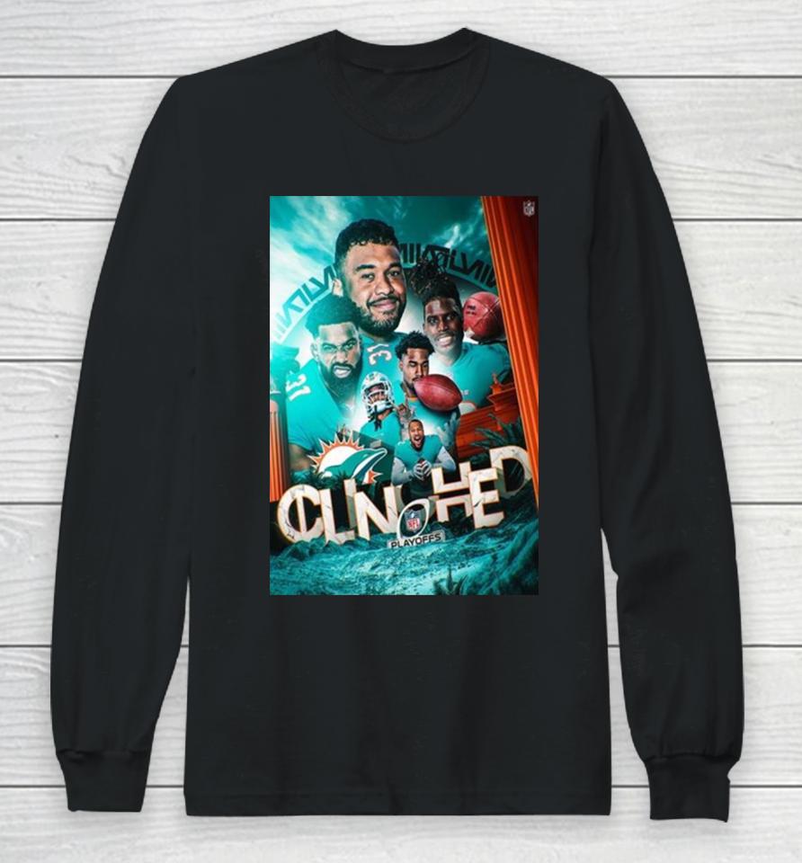 Congrats The Miami Dolphins Are Going Back To The Nfl Playoffs Long Sleeve T-Shirt