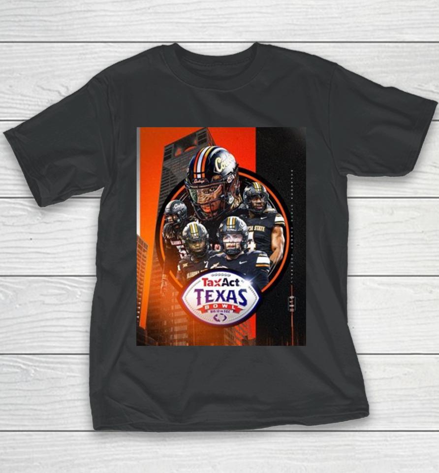 Congrats To Oklahoma State Cowboys Football Is The 2023 Taxact Texas Bowl Champions Ncaa College Football Youth T-Shirt