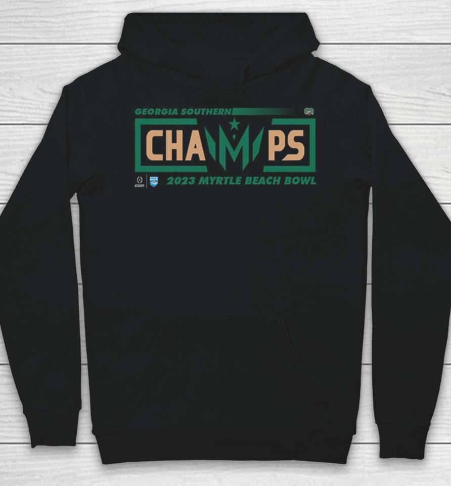 Congratulations Ohio Bobcats Champions 2023 Myrtle Beach Bowl College Football Games Hoodie