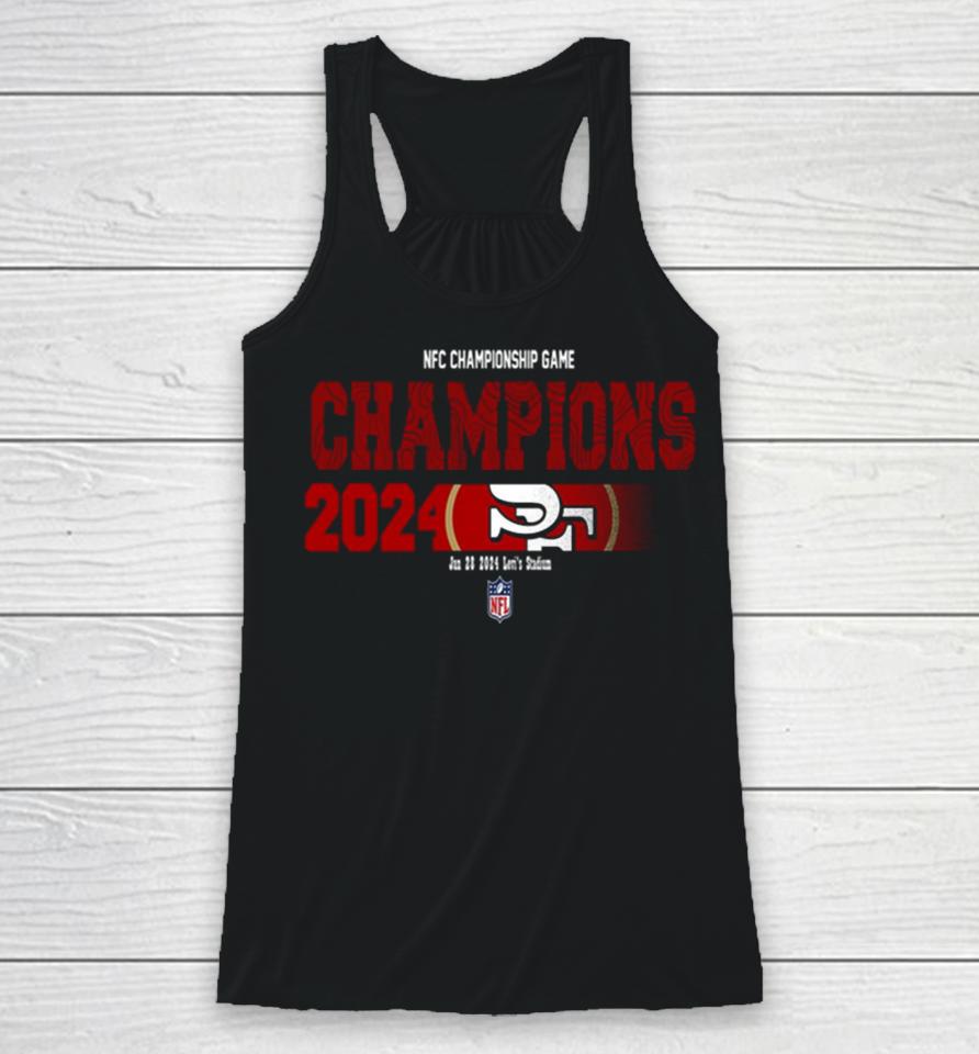 Congratulations San Francisco 49Ers Is Champions Of Nfc Championship Game Season 2023 2024 Racerback Tank