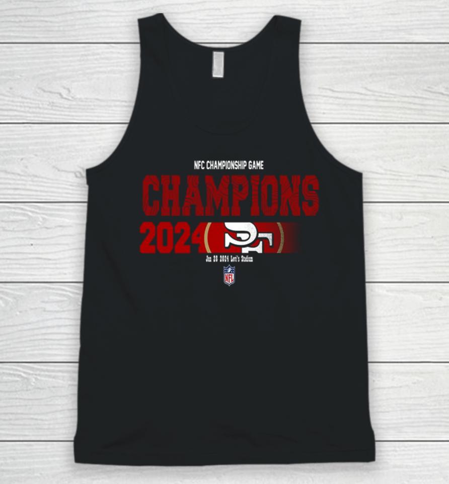 Congratulations San Francisco 49Ers Is Champions Of Nfc Championship Game Season 2023 2024 Unisex Tank Top