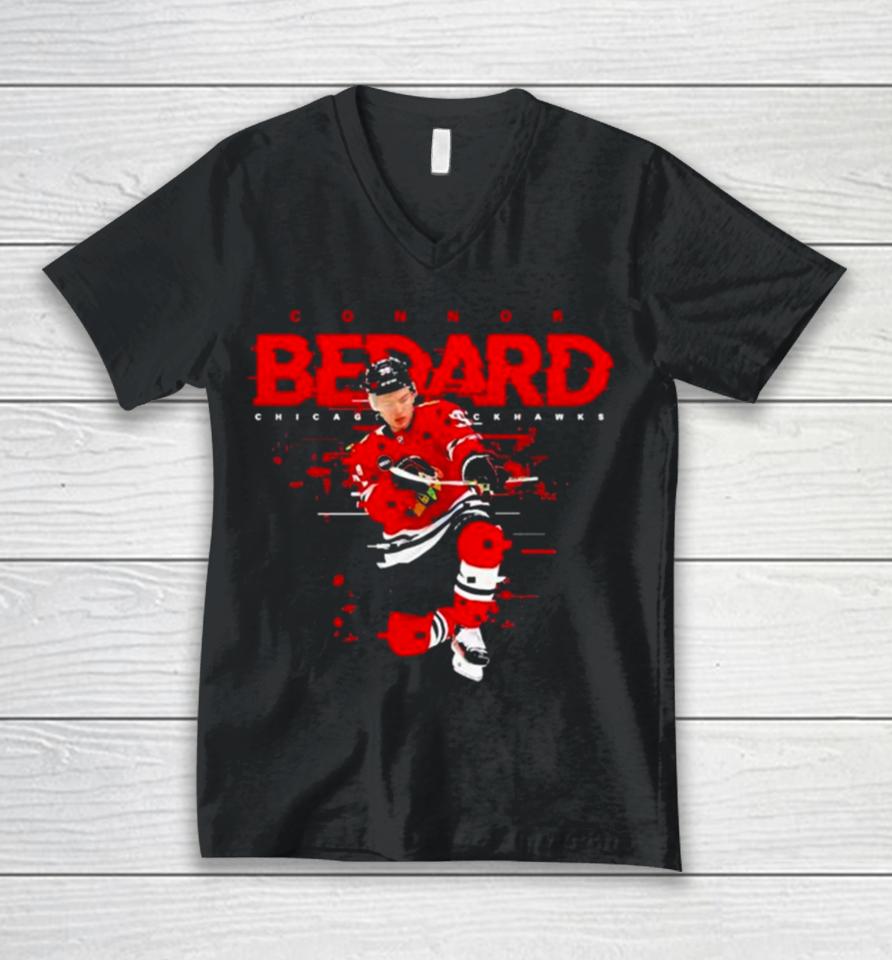 Connor Bedard Chicago Blackhawks 2024 Unisex V-Neck T-Shirt