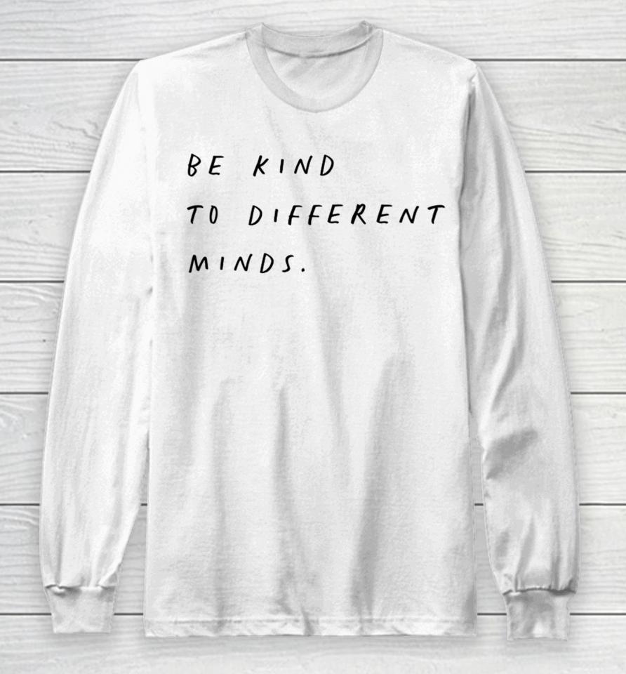 Connor Tomlinson Be Kind To Different Minds Long Sleeve T-Shirt