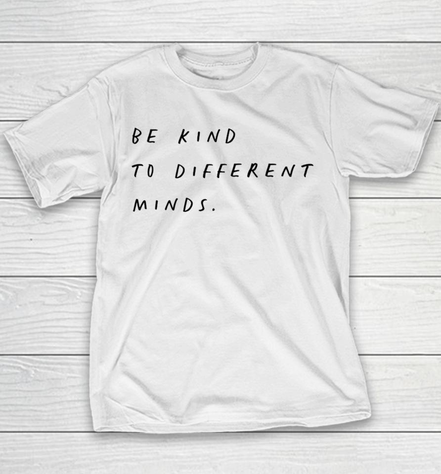 Connor Tomlinson Be Kind To Different Minds Youth T-Shirt