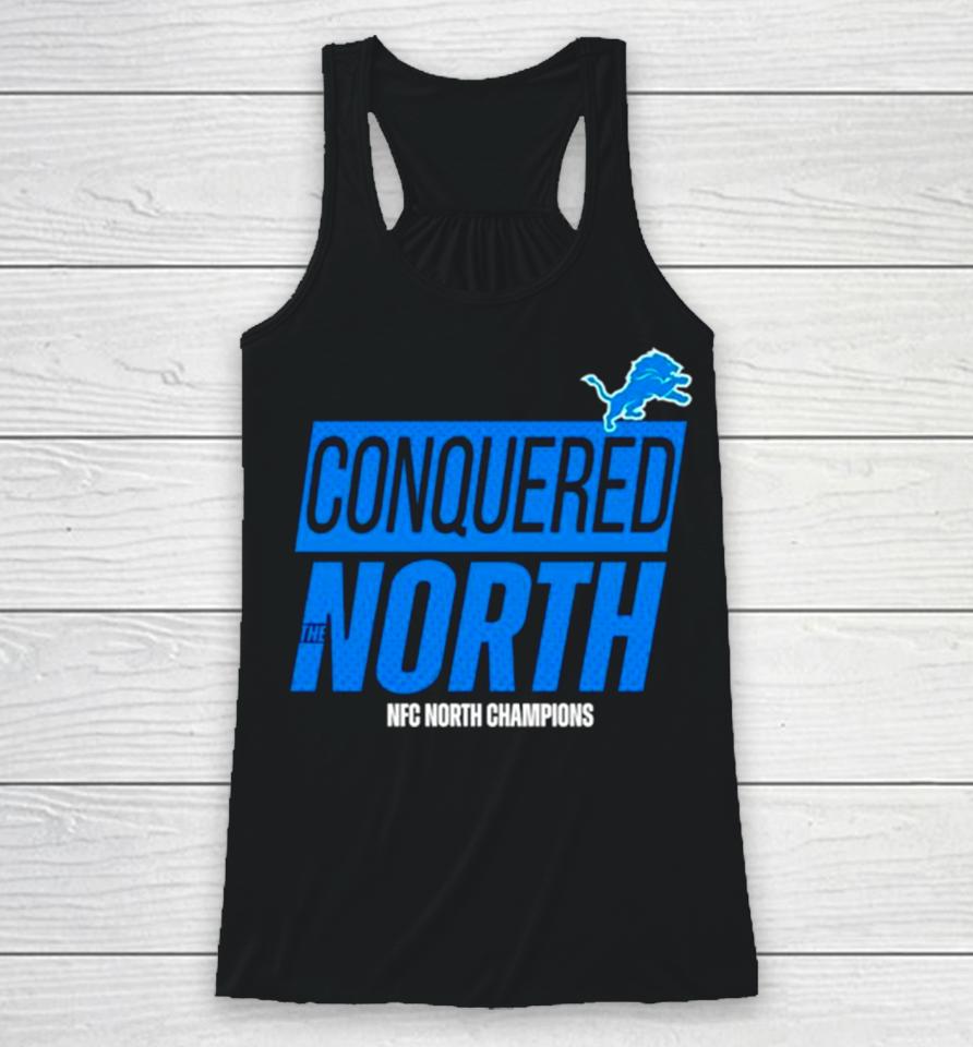 Conquered The North Champions Lions Football Racerback Tank