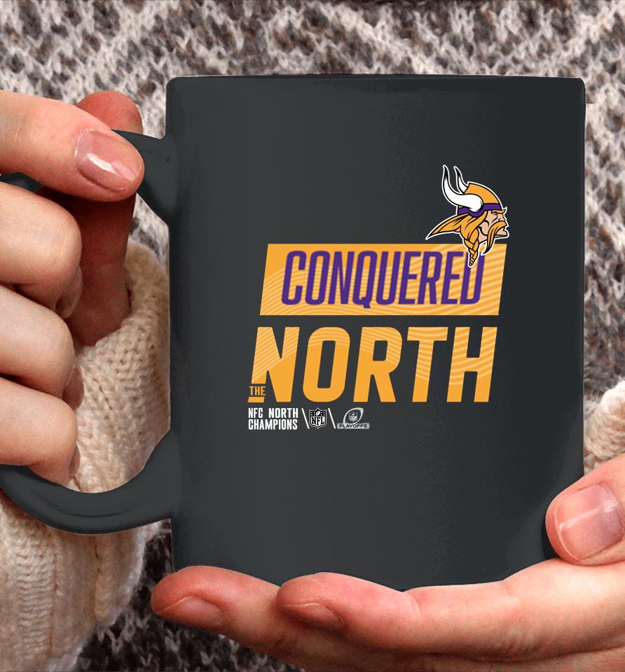 Conquered The North Vikings Minnesota Vikings Nfc North Division Champions Coffee Mug
