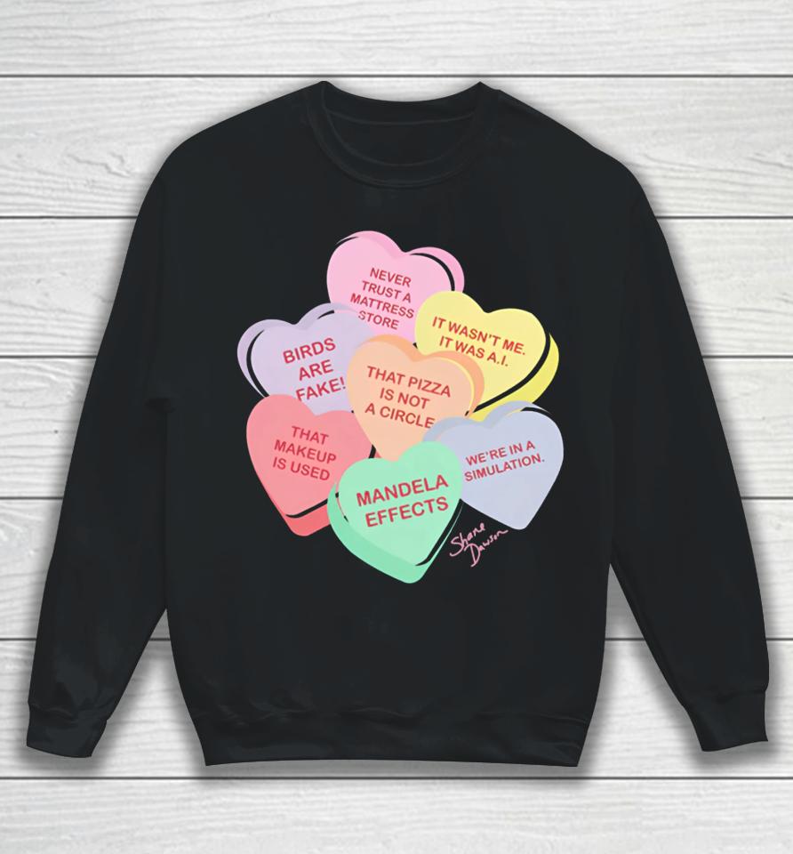 Conspiracy Candy Heart Sweatshirt