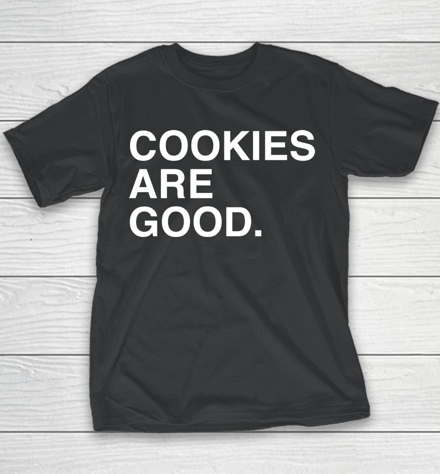 Cookie Monster Cookies Are Good Youth T-Shirt