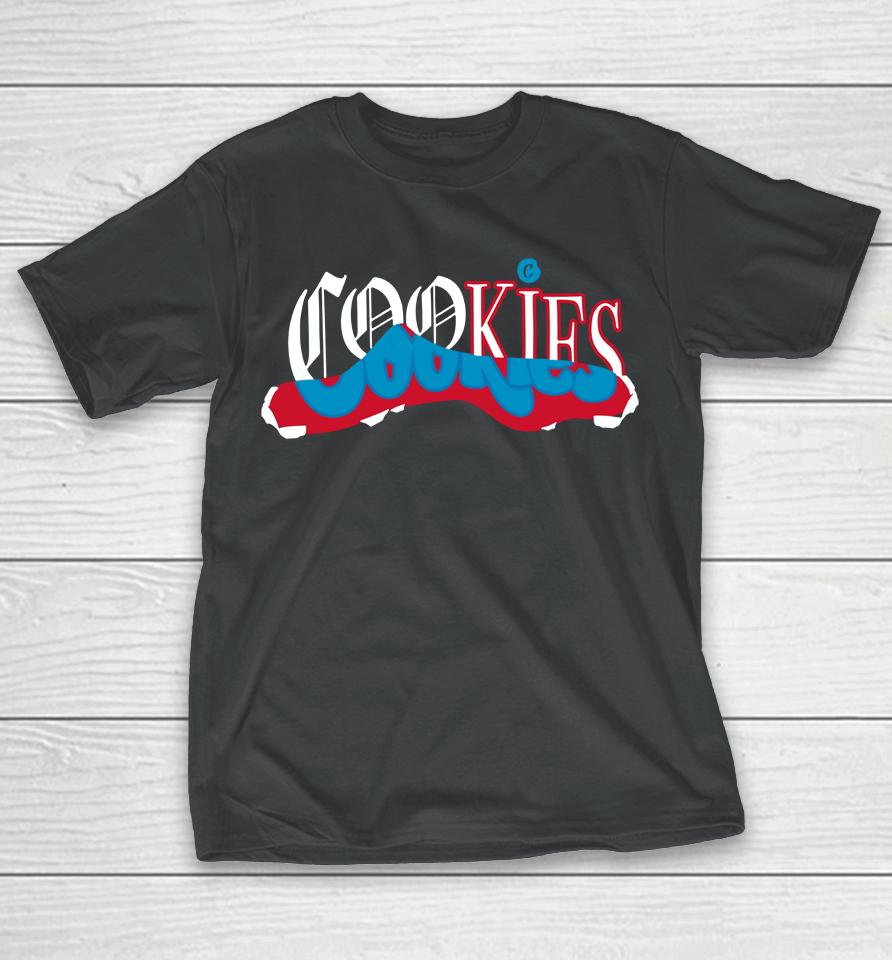 Cookies Upper Echelon Logo 1 Black T-Shirt