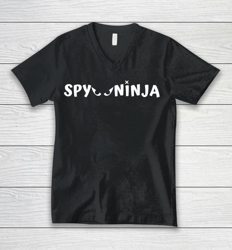 Cool Spy Gaming Ninja Gamer Unicorn Ninja Boy Girl Day Kids Unisex V-Neck T-Shirt