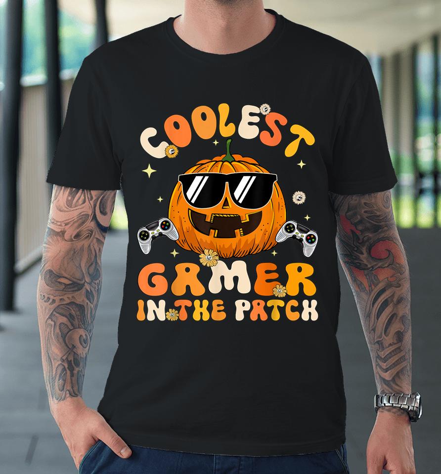 Coolest Gamer In The Patch Halloween Premium T-Shirt