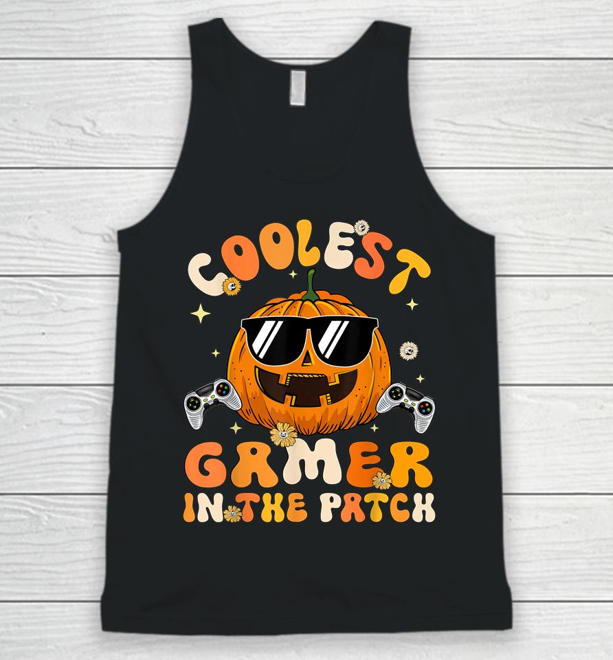 Coolest Gamer In The Patch Halloween Unisex Tank Top