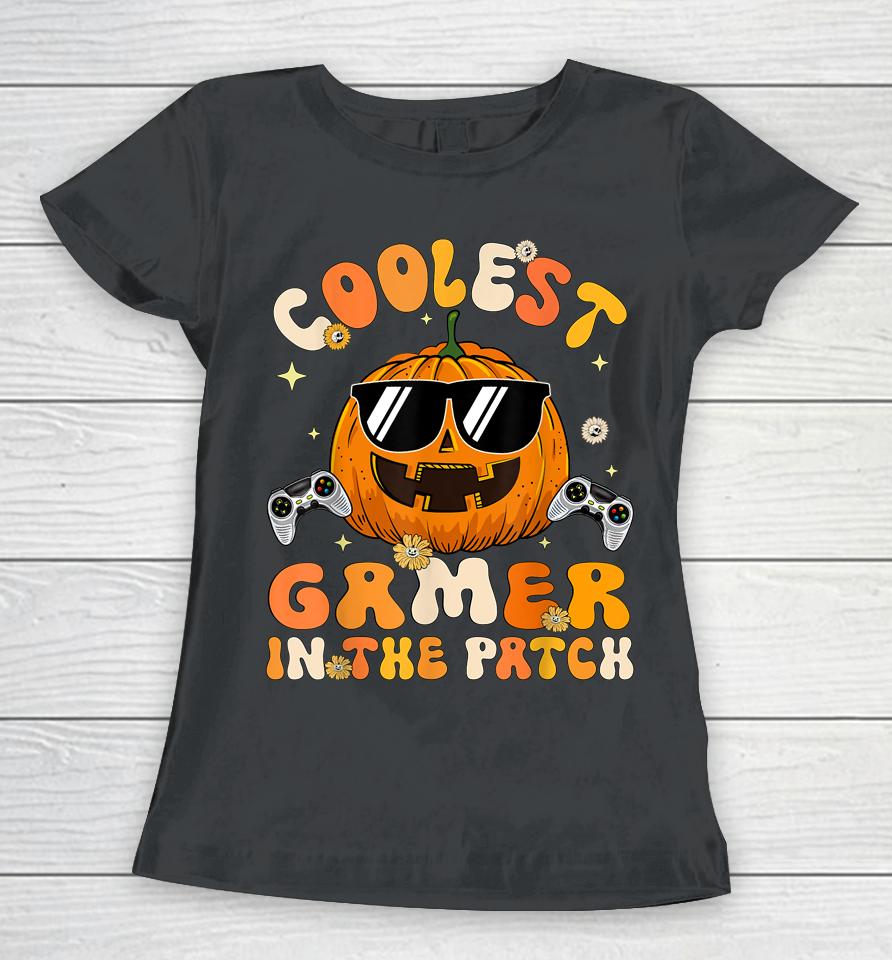 Coolest Gamer In The Patch Halloween Women T-Shirt