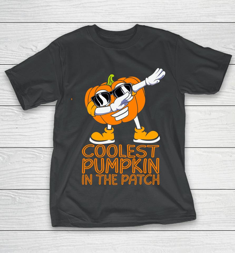 Coolest Pumpkin In The Patch Halloween Jackolantern T-Shirt