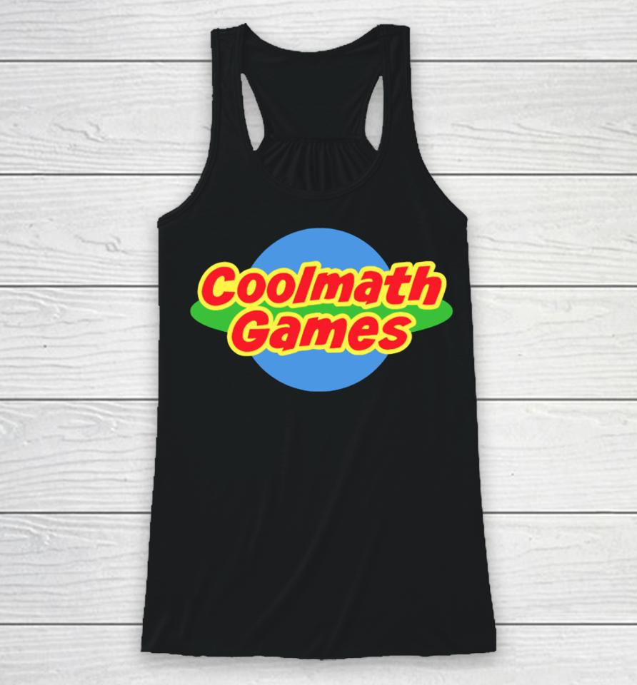 Coolmathgames Merch Coolmath Games Logo 2024 Racerback Tank