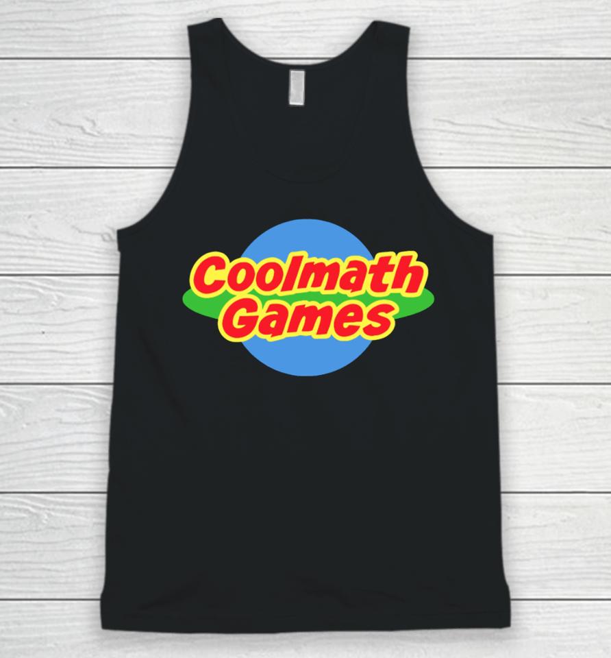Coolmathgames Merch Coolmath Games Logo 2024 Unisex Tank Top