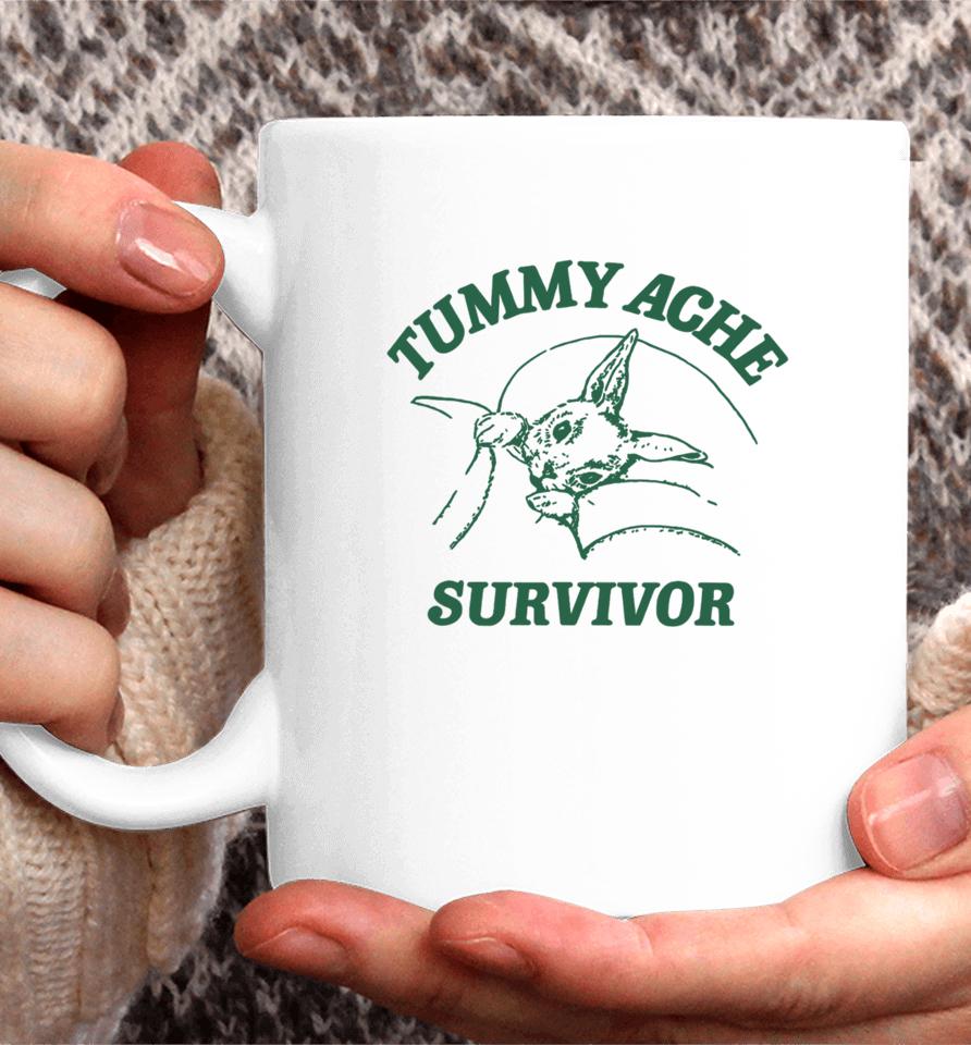 Coomstress Ibs Tummy Ache Survivor Rabbit Coffee Mug