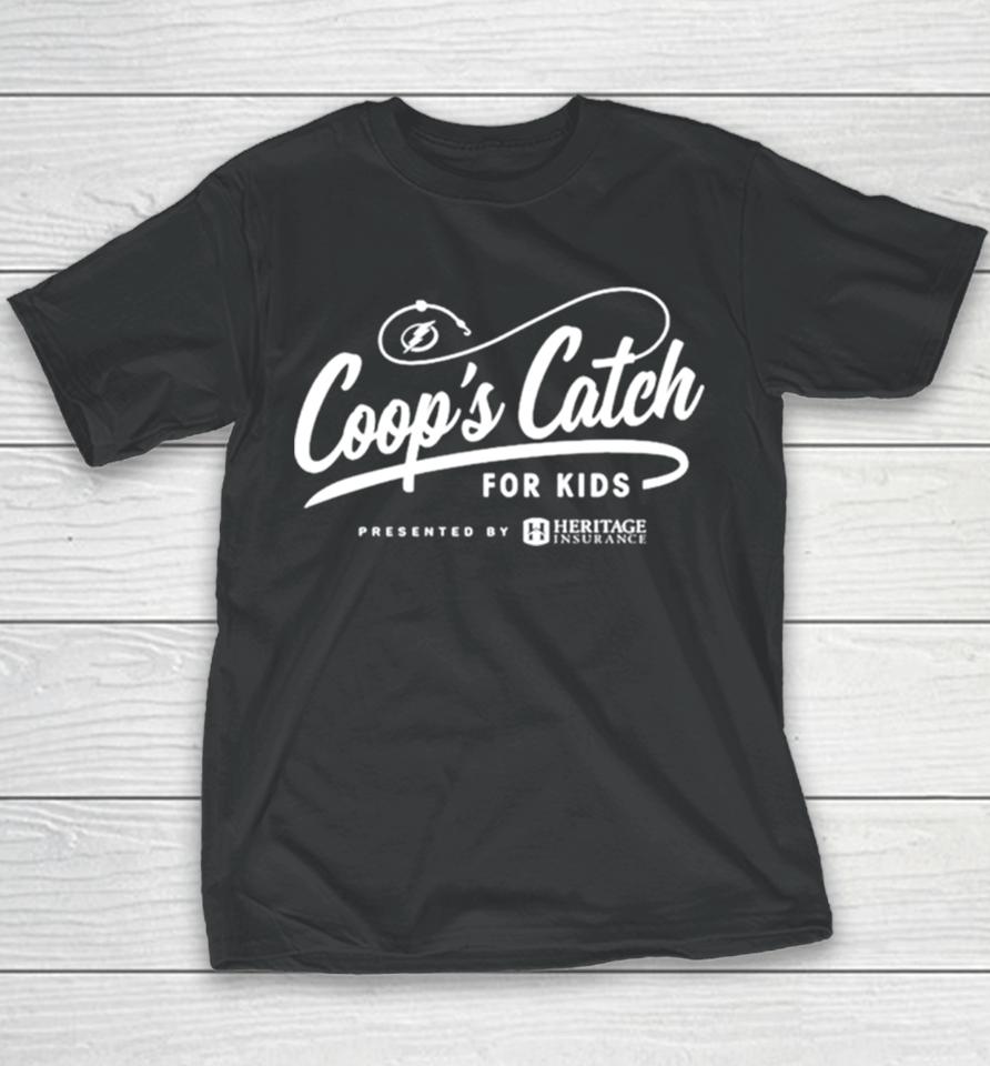 Coop’s Catch For Kids Tampa Bay Lightning T Youth T-Shirt
