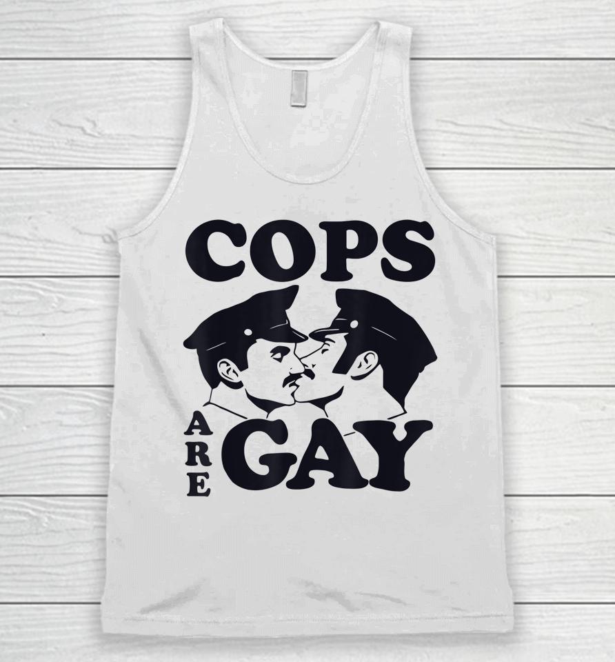 Cops Are Gay Lgbt Funny Unisex Tank Top