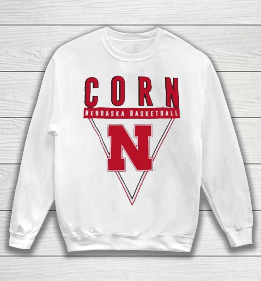 Corn Nebraska Basketball N Sweatshirt