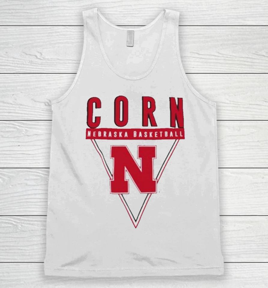 Corn Nebraska Basketball N Unisex Tank Top