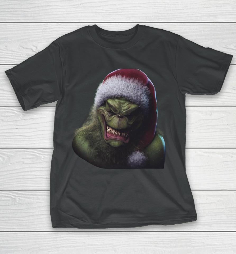 Corn Upblissed The Grinch Horror T-Shirt