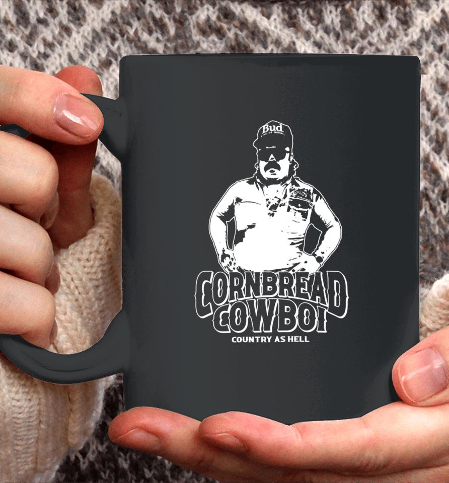 Cornbreadcountryclub Cornbread Cowboi Country As Hell Coffee Mug