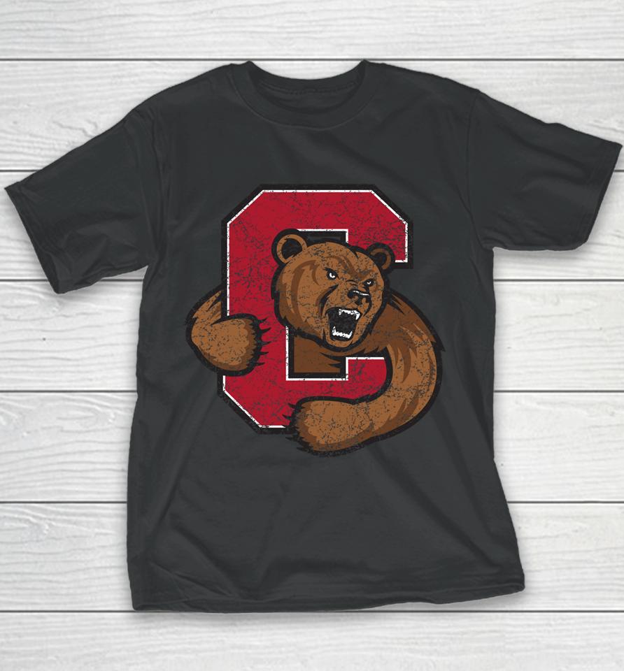 Cornell Merch Bear Through C Weathered Youth T-Shirt