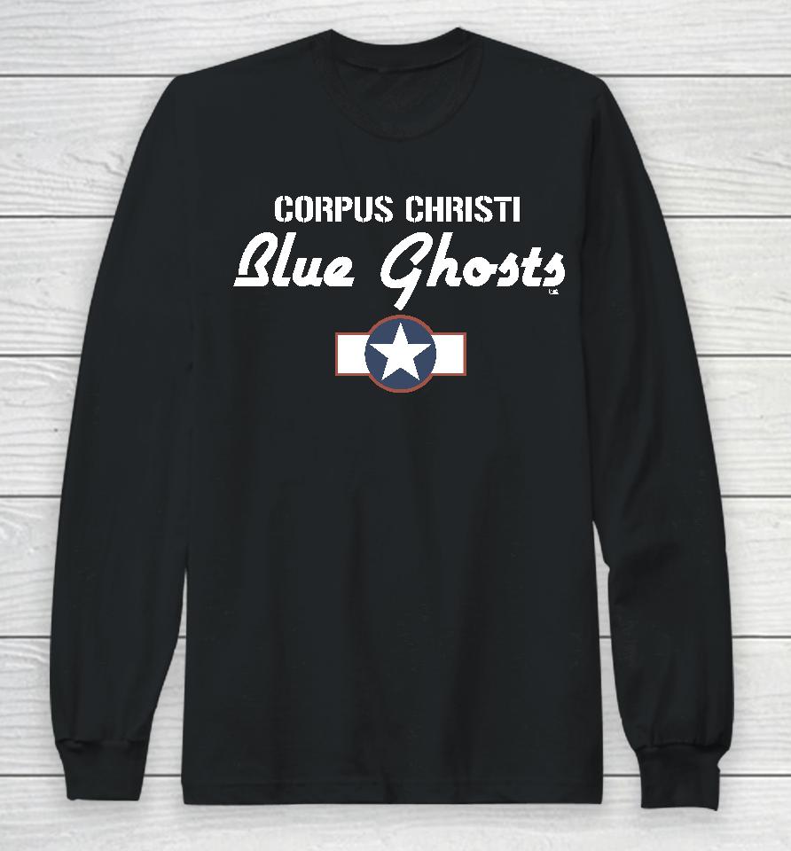 Corpus Christi Blue Ghosts Long Sleeve T-Shirt