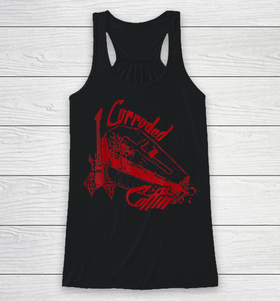 Corroded Coffin Band Tee Racerback Tank