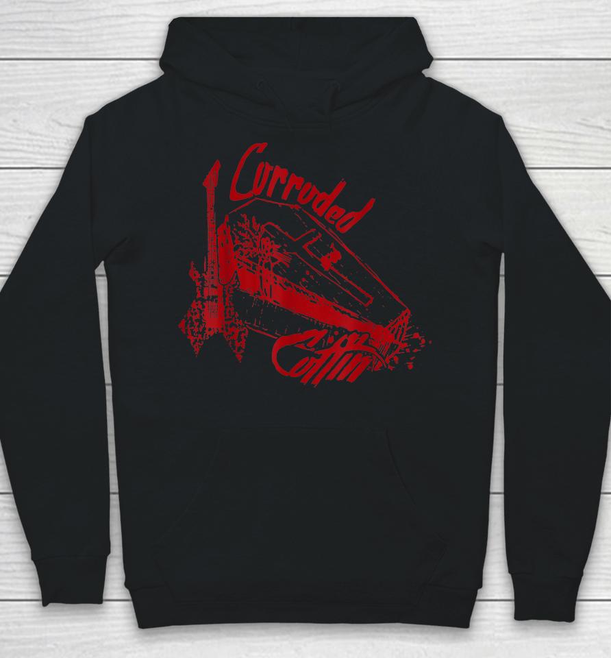 Corroded Coffin Band Tee Hoodie