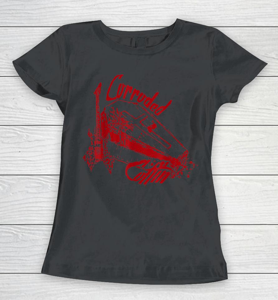Corroded Coffin Band Tee Women T-Shirt