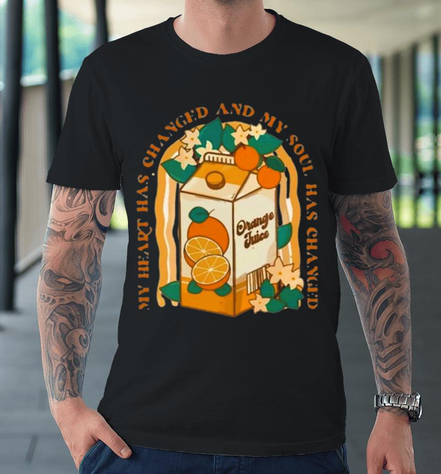 Country Music Noah Kahan Orange Juice Premium T-Shirt