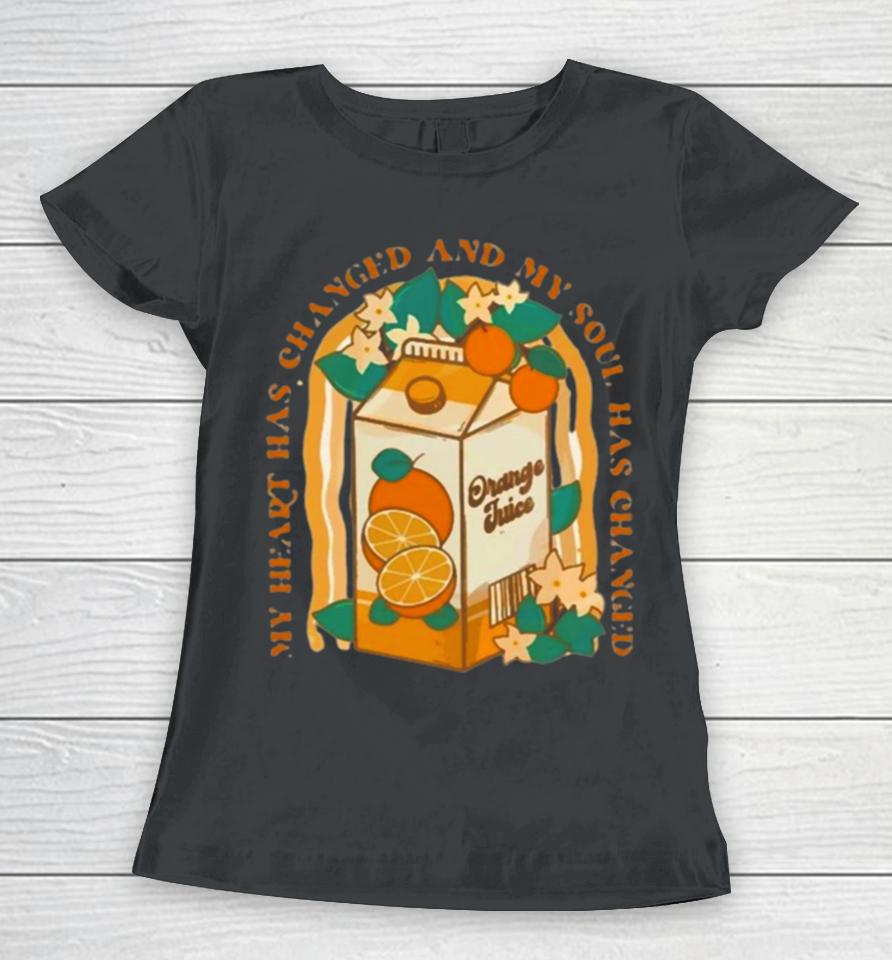Country Music Noah Kahan Orange Juice Women T-Shirt