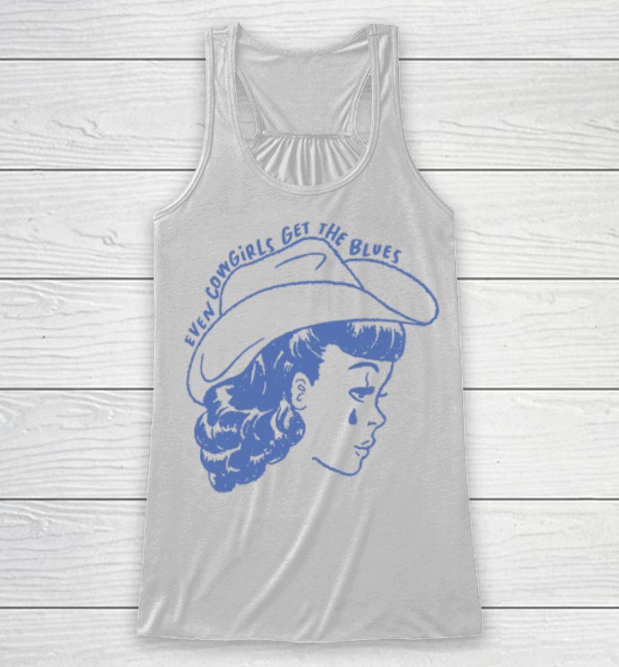 Courtney Collier Even Cowgirls Get The Blues Racerback Tank