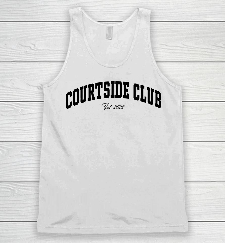 Courtside Club Core Unisex Tank Top
